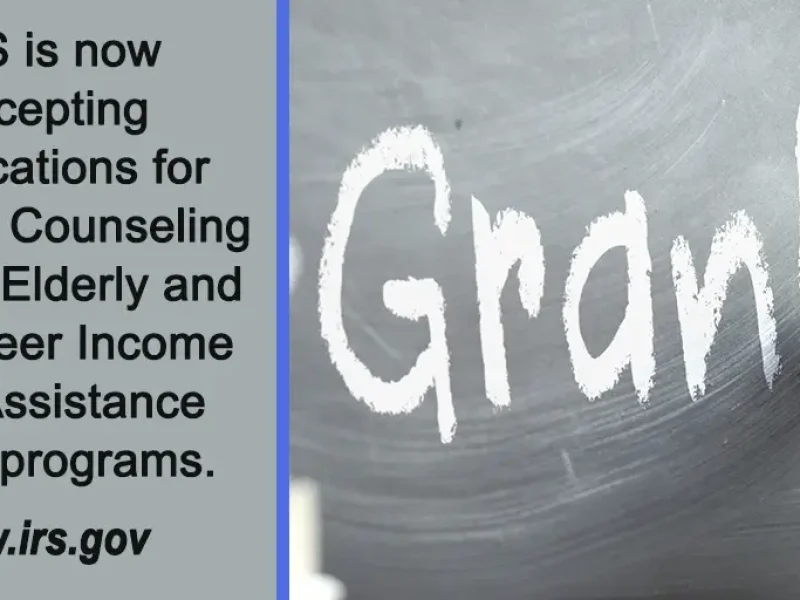 Deadline EXTENDED--#IRS seeks grant applications for the Tax Counseling for
