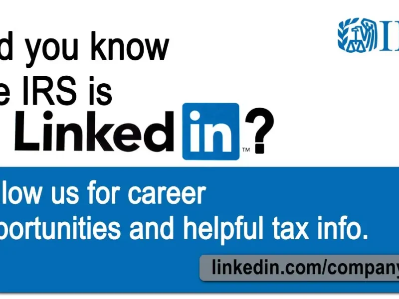 Did you know #IRS is on LinkedIn? Get a tax Did you know #IRS is on LinkedIn? Get a tax