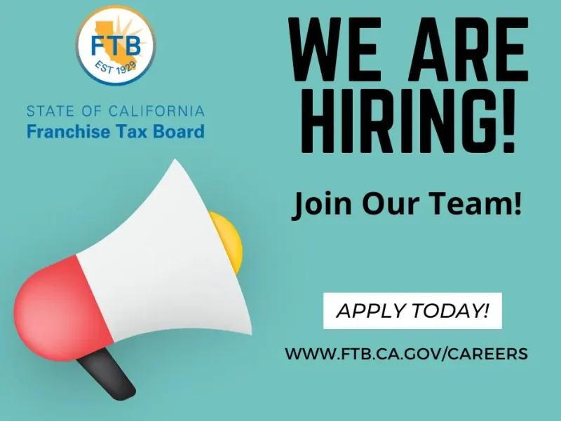FTB’s Accounts Receivable Management Division is looking to fill multiple FTB's Accounts Receivable Management Division is looking to fill multiple