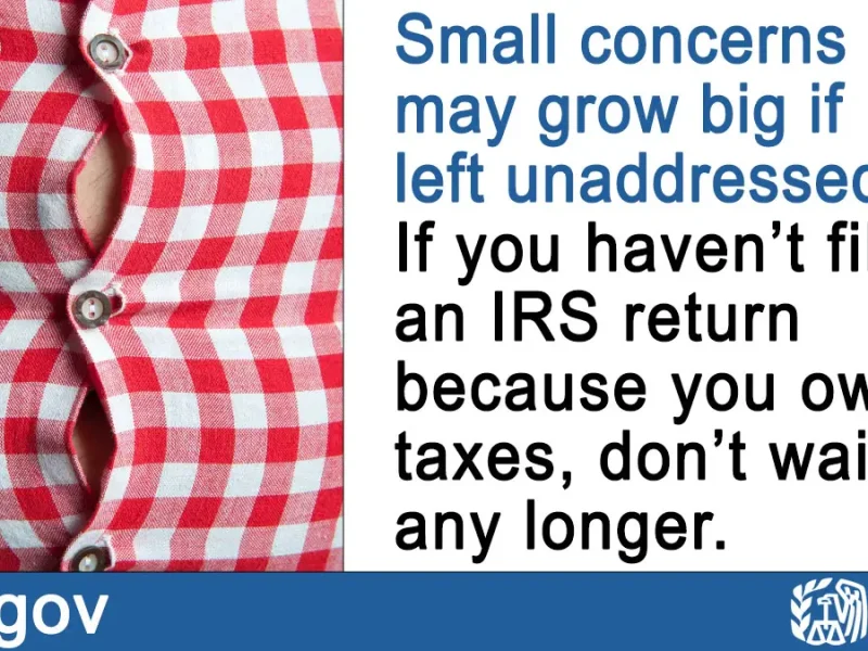 Haven’t filed a 2021 #IRS tax return? Two words --