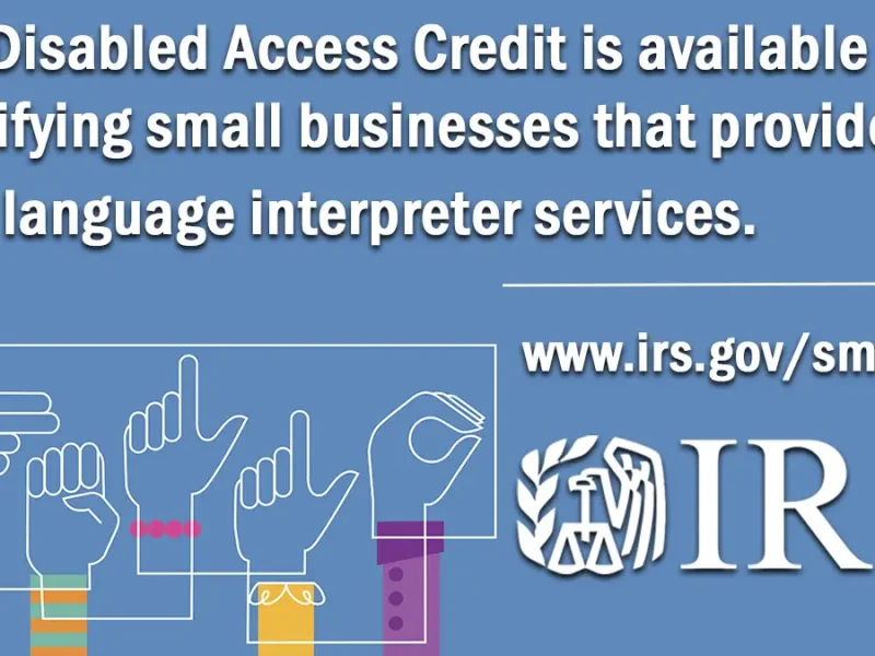 #IRS encourages you to consider the Architectural Barrier Removal business