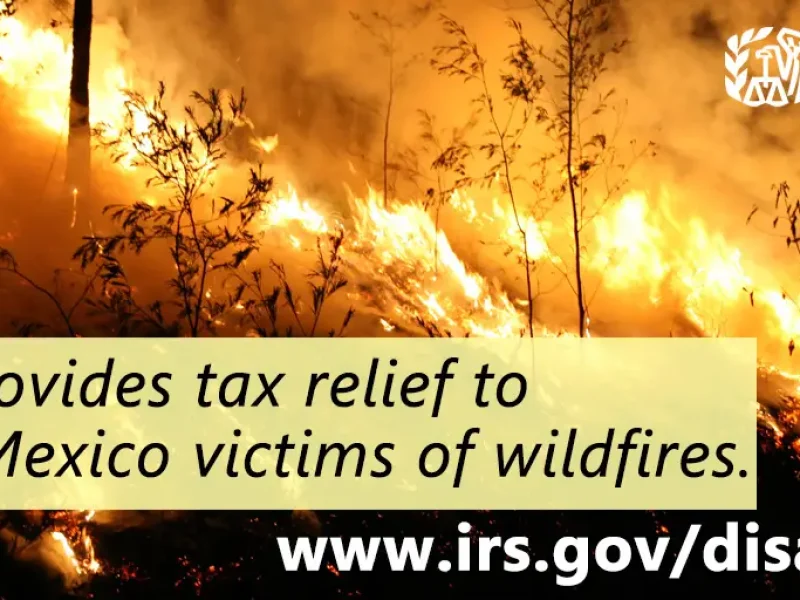 #IRS grants tax relief to victims of wildfires and straight-line #IRS grants tax relief to victims of wildfires and straight-line