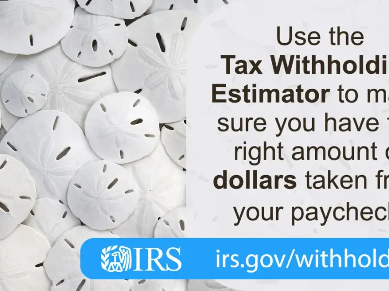 If you had a large tax refund or bill, see If you had a large tax refund or bill, see