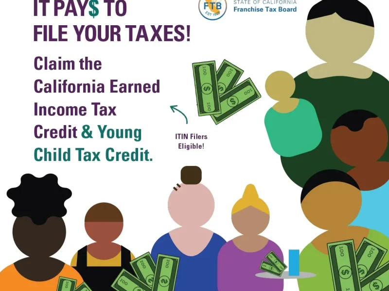 It pays to file your taxes! #CalEITC & Young Child
