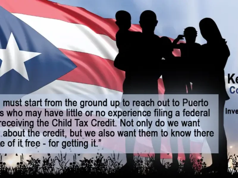Many families with children in Puerto Rico are eligible to