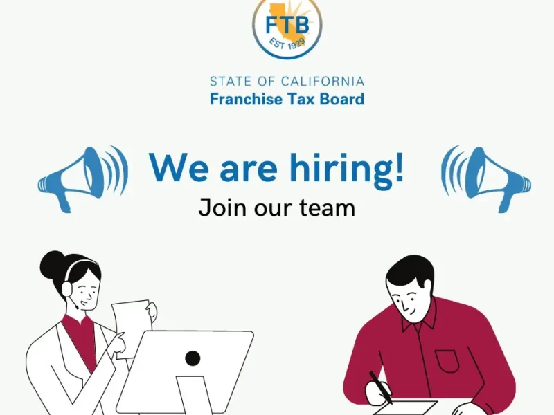 Reminder: The deadline to apply to multiple Tax Technician opportunities