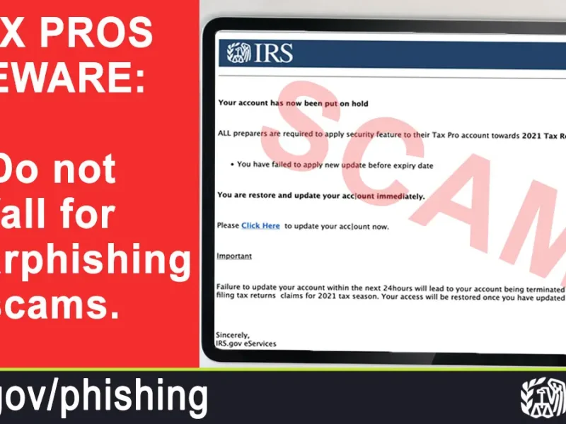 #TaxPros: Scammers are sending #IRS impersonation emails claiming your accounts