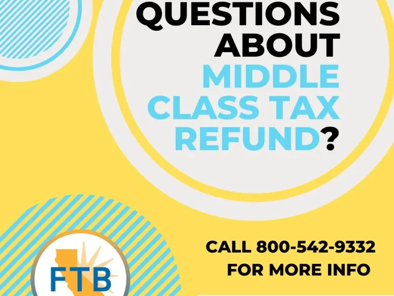 The Middle Class Tax Refund will provide qualified state personal
