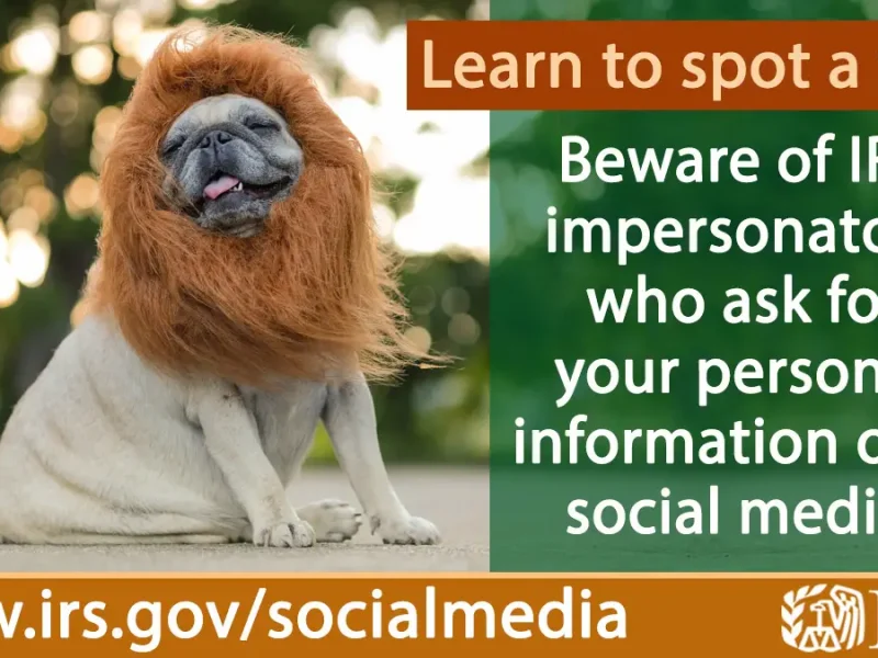There’s no fool-proof technology to defend against scams. #IRS reminds There’s no fool-proof technology to defend against scams. #IRS reminds
