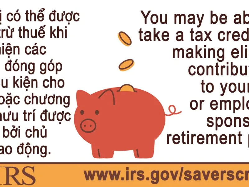 Tín thuế đóng góp cho tiết kiệm hưu trí (Tín