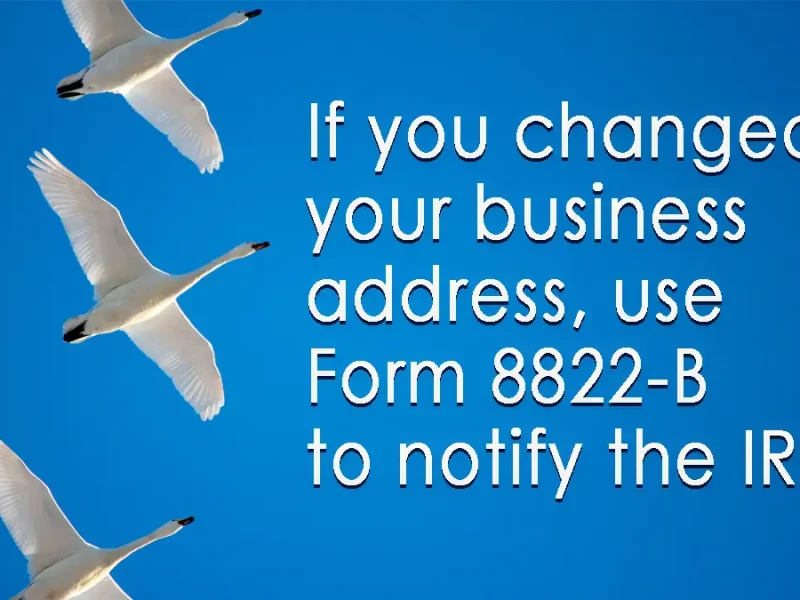 Update your business address of record with #IRS so you Update your business address of record with #IRS so you