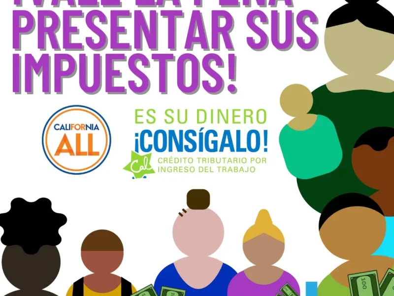 ¡Vale la pena presentar sus impuestos! Los créditos de #CalEITC