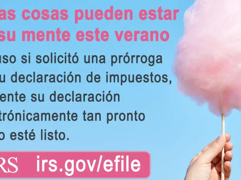 ¿Aún no ha presentado una declaración de impuestos del #IRS?