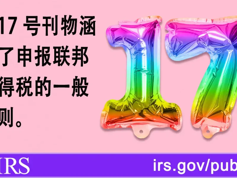 國稅局 17 號出版物 —— 您的聯邦所得稅已在 2021 納稅年度進行精簡，並現以西班牙文、中文（簡體)、中文（繁體)、越南文、韓文，以及俄文。 ...